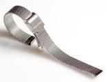 Браслет сетка на часы Миланское Плетение,12 мм. Серебро, фото №3