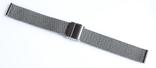 Браслет сетка на часы Миланское Плетение,18 мм. Серебро, фото №3