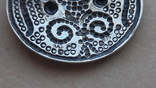 Старая серебряная брошь 835 пробы, Blachian Antic Schmuck (Германия), фото №4