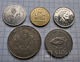 5 монет Африки (Руанда,Замбія,Танзанія,Гамбія,Уганда), фото №2