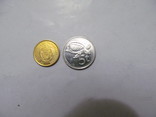 1 цент Сейшели, 5 Папуа- Нова Гвінея, фото №2