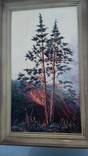 Картина "Дерево, подожженое извержением" 2004, фото №2
