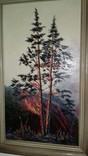 Картина "Дерево, подожженое извержением" 2004, фото №4