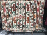 Білий гуцульський килим, фото №3