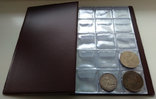 Альбом для монет Нумизмат 240 средних ячеек с текстурой, фото №6
