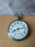 Швейцарський годинник Longines Срібло swiss pocket watch, фото №3