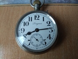 Швейцарський годинник Longines Срібло swiss pocket watch, фото №7
