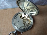 Швейцарський годинник Longines Срібло swiss pocket watch, фото №13