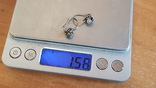Советские серьги серебро 925 проба. Вес 1.58 г, фото №3