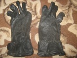 Армейские оригинальные перчатки кожа+утеплитель (демисезонные) Австрия р.9 (лот №23), фото №5