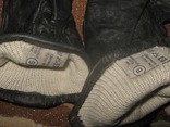 Армейские оригинальные перчатки кожа+утеплитель (демисезонные) Австрия р.9 (лот №23), photo number 8