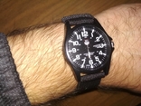 Наручные кварцевые аналоговые часы с датой XINEW в милитари стиле, фото №9