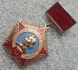 Комплект медалей включая 55 лет Победы и знак 30 лет Суворовсому училищу, фото №8