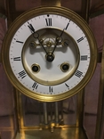 Каминные/кабинетные часы, Франция с ртутным маятником, фото №3