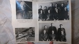 Разные военные фото приклеенные на листы бумаги .Чкалов,Девотченко и другие., фото №3