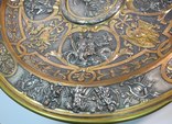Старинная Большая Настенная Тарелка ( Морская тематика ) диаметр 45 см., фото №3