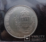 Сан-Марино 500 и 1000 лир 1981 запайка серебро, фото №6