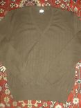 Джемпер / военный свитер армейский (Чехия). Шерсть. Олива. №2 р.185/110, фото №3