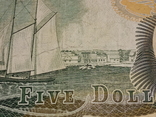 5 долларов кайманские Острава.1991г, фото №2