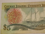 5 долларов кайманские Острава.1991г, фото №5