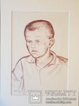 Портрет мальчика, П. Оссовский, фото №2