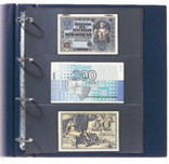Альбом для банкнот Safe Professional A4. Темно-синий. 480-5483, фото №3