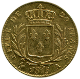 20 Франков 1815г. Франция, фото №3