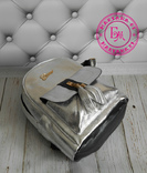 Модный серебряный рюкзак, фото №13