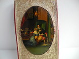 Записная книга , Кошелечек 19 -й век ( Рисованная миниатюра Эмали на меди ), фото №3
