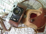 Фотоаппарат ФЕД - 3 СССР в кожаном чехле, фото №5