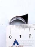 Кольцо  Серебро с камнями,17 размер, 9,1 г, фото №8