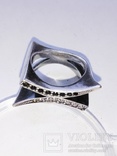 Кольцо  Серебро с камнями,17 размер, 9,1 г, фото №10