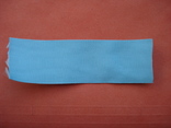 Лента к масонскому знаку муар голубая 32 мм, фото №3