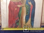Икона Константин и Елена  1934 год 34 х 24 см., фото №4