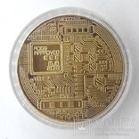 Bitcoins, биткоин (сувенир), фото №3