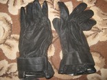 Армейские оригинальные перчатки кожа+утеплитель (демисезонные) Австрия р.10 (лот №24), фото №2