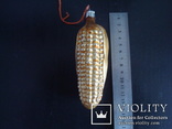 Ёлочная игрушка СССР  кукуруза, фото №2