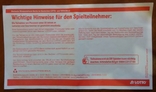 Лотерейные билеты LOTTO 6 aus 49 (Германия - Берлин) 2013 год №№ 1575214, фото №4
