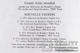 Grand Atlas Mondial, France, 1975 – Большой Всемирный Атлас, Франция, 1975, фото №13