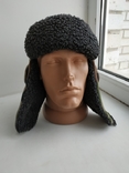 Новая камуфляжная шапка ушанка р.55см., фото №2