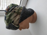 Новая камуфляжная шапка ушанка р.55см., фото №10