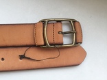 Новый кожаный ремень Zara 110cm., фото №4