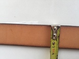 Новый кожаный ремень Zara 110cm., фото №13