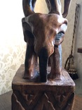 Статуэтка индийские слоны из дерева, фото №5