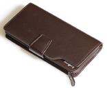Клатч кошелек Balleri, темно коричневый, фото №4