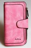 Клатч кошелек Balleri, ярко розовый, фото №3