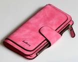 Клатч кошелек Balleri, ярко розовый, фото №2