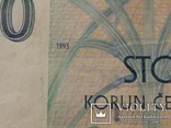 100 крон Чехии 1993 год, фото №5