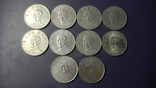 10 доларів Тайвань (порічниця) 10шт, всі різні, фото №3
