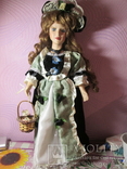 Дама с корзинкой (Кукла комбинированная 51 см), фото №2